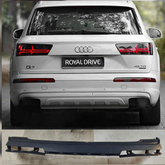Rear Bumper Upper Black 4M0807511 Compatible With AUDI Q7 2016