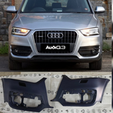 Front Bumper Left 8U0807065 & Right 8U0807066 Compatible With AUDI Q3 (8UB, 8UG) 2012-2018
