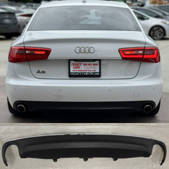 Rear Lower Bumper Spoiler 4GD807521A Compatible With AUDI A6 C7 (4G2, 4GC) | A6 / S6 & A6 C7 Avant (4G5, 4GD) | A6 / S6