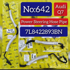 Power Pump Fuel Line Hose Pipe 7L8422893BN Compatible With AUDI Q7 (4LB)
