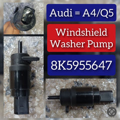 Wiper Washer Pump Motor 8K5955647 Compatible With AUDI A4 Q5