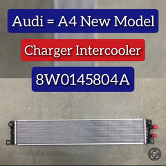 Engine Cooling Radiator 8W0145804A Compatible with AUDI A4 B9 (8W2, 8WC) | A4 / S4 & A5 Sportback (F5A, F5F) | A5 / S5