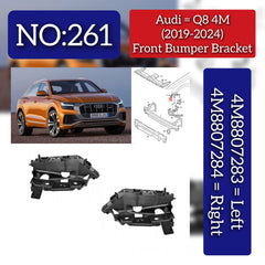Guide Front Bumper Left 4M8807283 Right 4M8807284 Compatible With AUDI Q8 (2020)