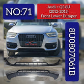 Front Bumper Deflector 8U0807061B Compatible With AUDI Q3 (2013-2015)