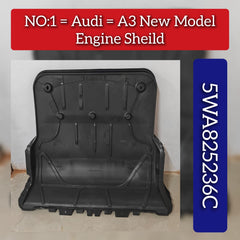 Engine Sheild 5WA825236C Compatible With Audi A3 New Model No.1