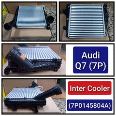 Tubocharger Radiator 7P0145804A Compatible With AUDI Q7 (4LB) & PORSCHE CAYENNE (92A) & VW TOUAREG (7LA, 7L6, 7L7)