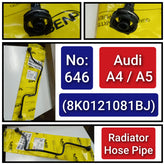 Coolant Hose Pipe 8K0121081BF Compatible With AUDI A4