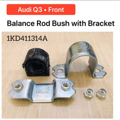 Front Balance Rod Bush Stabilizer Bar Bushing 1KD411314A 1K0411314P 1K0411333B Compatible With AUDI Q3 (8UB, 8UG)