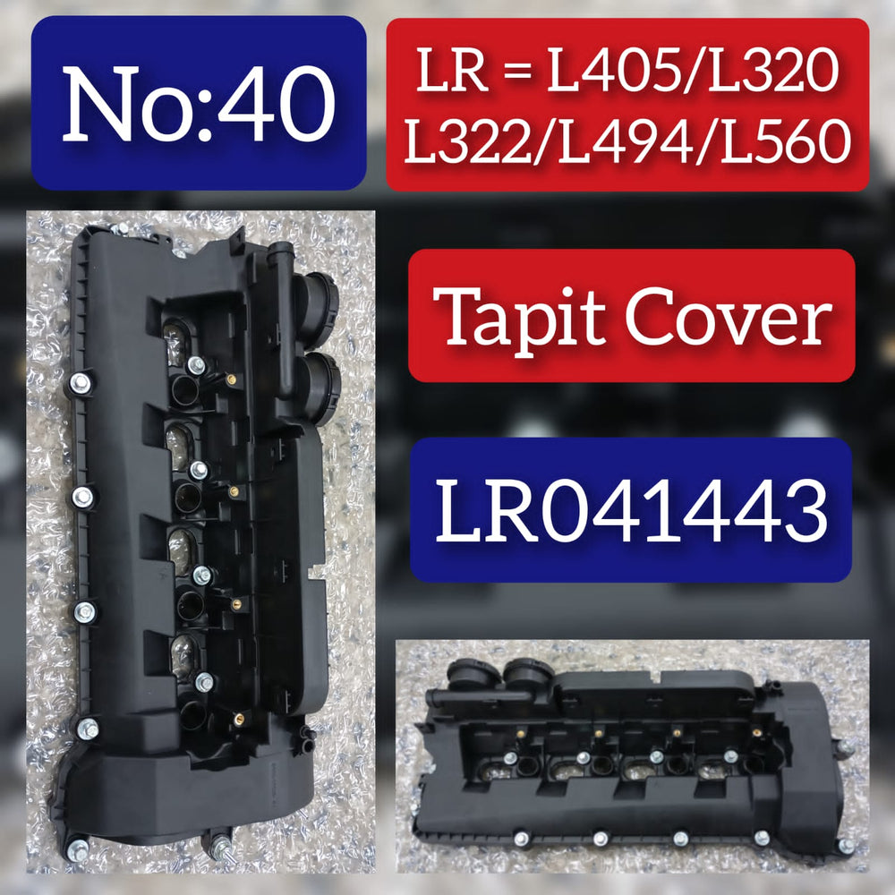 Camshaft Cover LR010780 LR032082 LR041443 LR113201 Compatible With RANGE ROVER III (L322) & RANGE ROVER IV (L405) & RANGE ROVER SPORT I (L320) & RANGE ROVER SPORT II (L494) & RANGE ROVER VELAR (L560)