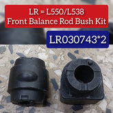 Front Stabilizer Bar Bushing LR030743 Compatible With LAND ROVER DISCOVERY SPORT (L550) RANGE ROVER EVOQUE (L538)