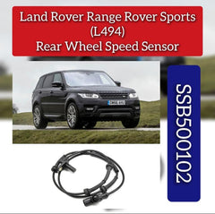 Front ABS Wheel Speed Sensor SSB500102 4H229E731CA Compatible With LAND ROVER DISCOVERY IV (L319) | LR4 & RANGE ROVER III (L322) & RANGE ROVER SPORT I (L320) & RANGE ROVER SPORT II (L494)