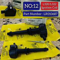 Ignition Coil LR010687 Compatible With RANGE ROVER III (L322) RANGE ROVER SPORT I (L320) RANGE ROVER SPORT II (L494)