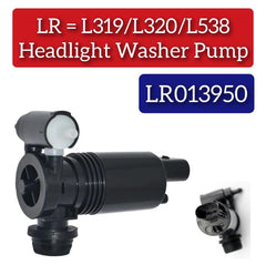 Windshield Washer Pump LR013950 Compatible With LAND ROVER DISCOVERY IV (L319) | LR4 DISCOVERY SPORT (L550) RANGE ROVER EVOQUE (L538)