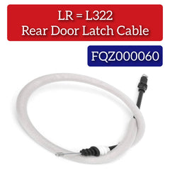 Rear Door Latch Cable FQZ000060 Compatible With LAND ROVER RANGE ROVER III (L322)