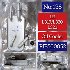 Oil Cooler PIB500052 Compatible With DISCOVERY IV (L319) & LAND ROVER RANGE ROVER III (L322) & RANGE ROVER SPORT I (L320)