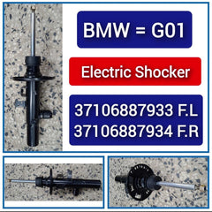Front Left Air Suspension Electric Shock Absorber Strut 37106887933 37106887157 37106893783 Compatible With BMW BMW X3 (G01, F97) & X4 (G02, F98)