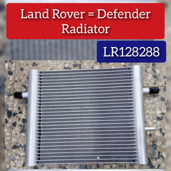 Auxiliary Radiator LR128288 Compatible With DEFENDER Station Wagon (L663)