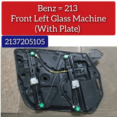 Front Left Power Window Regulator With Plate 2137205105 A2137205105 Compatible with MERCEDES-BENZ E-CLASS (W213)