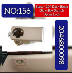 Biege Complite Glove Box Switch 2046800098 Compatible With Mercedes & Mercedes Benz & C CLASS W204 2007-2015 Tag.160