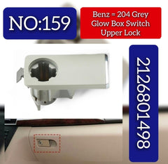 Grey Glove Box Switch upper Look 2126801498 Compatible With Mercedes & Mercedes Benz & C CLASS W204 2007-2015 Tag.159