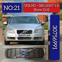 Front Bumper Show Grill 30756991 Compatible With VOLVO - S80 Tag No.21