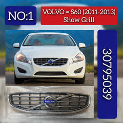 Front Bumper Show Grill 30795039 Compatible With Volvo S60 Tag No.1