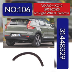 Rear Left Wheel Arch (EYEBROW ) 31448329 Compatible With VOLVO XC40 (536) Tag No.106