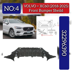 Front Engine Shield 32296390 Compatible With VOLVO XC60 II (246) Tag No.4