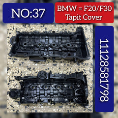 Tapit Cover 11128581798 & 11128513755 Compatible With BMW 1 (F21) 3 (F30, F80) 3 Gran Turismo (F34) 5 (F10) Tag No.37