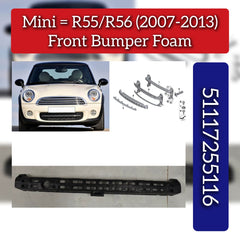 Front Bumper Foam 51117255116 Compatible With Mini Cooper S (R56)