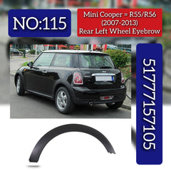 Rear Left Wheel Arch (EYEBROW ) 51777157105 Compatible With MINI COUNTRYMAN (R60) | MINI COUNTRYMAN / COOPER COUNTRYMAN | CROSSOVER Tag No.115