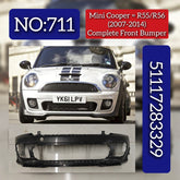 Front Bumper 51117283329 Compatible With MINI R56 Tag No.711