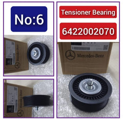 Belt Idler Pulley 6422002070 Compatible with MERCEDES-BENZ CLS (C218) & GL-CLASS (X166) & GLC (X253) & GLE (W166) Tag No.6
