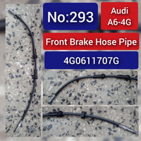 Front Brack Hose Pipe 4G0611707G 4G0611707E 4G0611707J Compatible with AUDI A6 4G Tag-H-293