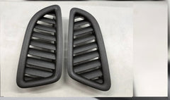 Front Ac Vent Dashboard  Left & Right (Set) 2058804505 Compatible With BENZ=205 Black