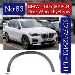 Rear Left Wheel Arch (EYEBROW ) 51777425451 Compatible With BMW & X5 (G05, F95) (2019-2024) No.83