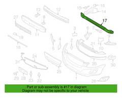 Front Bumper Cross Member 30681520 Compatible With VOLVO XC60 (2010-2014)