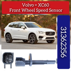 Front Left/Right ABS Wheel Speed Sensor 31362356 32279594 Compatible With VOLVO S90 II (234) & V90 II Estate (235) & XC60 II (246) & XC90 II (256)