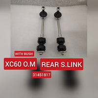 Rear Axle Sway Bar End Stabilizer Link Right & Left 31451817F 31451817 Set (With Bush) Compatible With VOLVO S60 II (134) & XC60 I SUV (156)