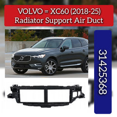 Radiator Support Air Duct 31425368 50751172 Compatible With VOLVO XC60 (2018-2025)