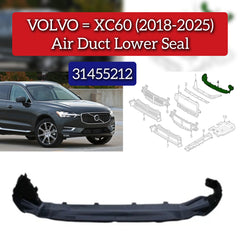 Air Duct Lower Seal 31455212 Compatible With VOLVO XC60 (2018-2025)