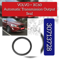 Transmission Oil Pan 30713728 Compatible With Volvo XC60 I SUV (156) & XC60 I VAN (156)