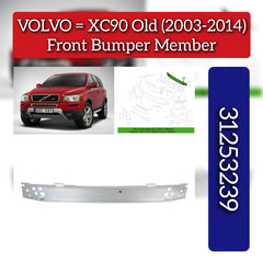 Front Bumper Member 31253239 Compatible With VOLVO XC90 Old Model (2003-2014)