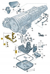 Transmission Solenoid & Internal Wire Harness Repair Kit 0B5398048D 0B5398048C Compatible With AUDI A4 A5 A6 A7 Q5 & PORSCHE MACAN 95B
