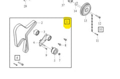 Timing Belt Kit CT1216K3 31430200/31460881 Compatible With VOLVO S60 II (134), S90 II (234), V90 II Estate (235), XC40 (536), XC60 I SUV (156), XC60 II (246), XC90 II (256) (CONTINENTAL)