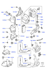ABS Wheel Speed Sensor SSB500062 SSF500021 Compatible With LAND ROVER & RANGE ROVER III (L322)