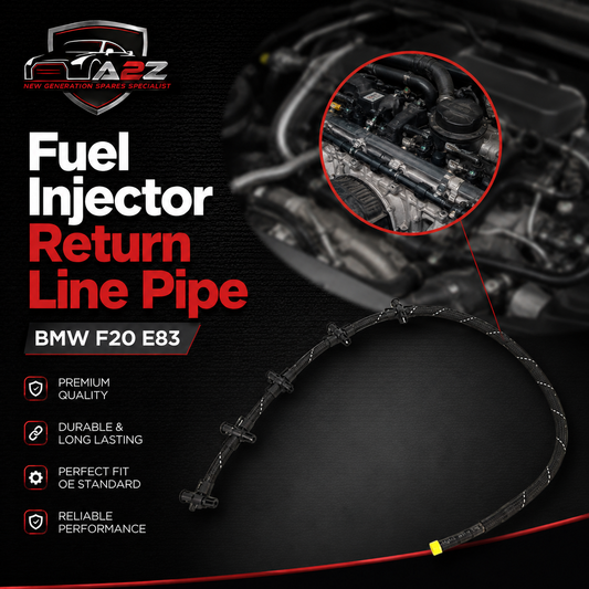 Fuel Injector Return Line Pipe 13537807228 13537803845 Compatible With BMW 1 Series (F20) & X3 (E83)