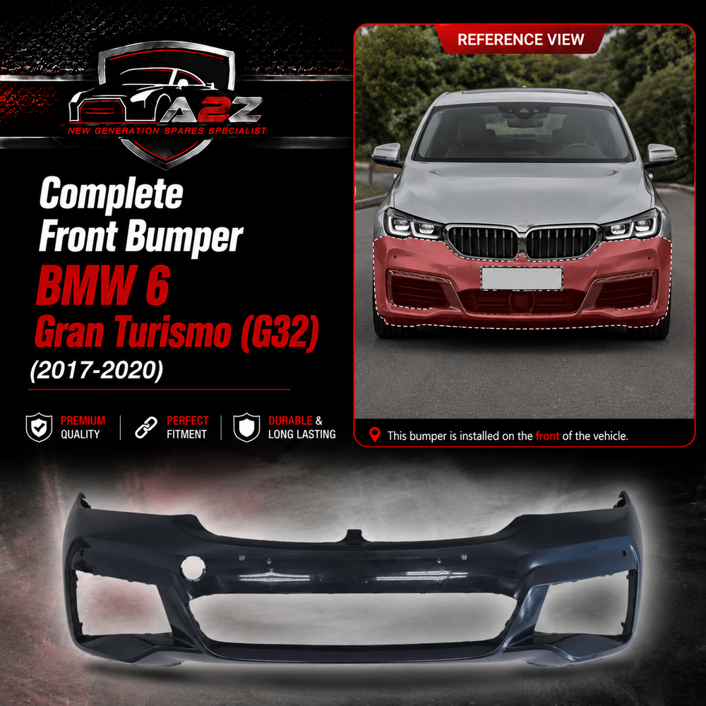 Front Bumper 51118072206 Compatible With BMW 6 Gran Turismo (G32) Tag No.482