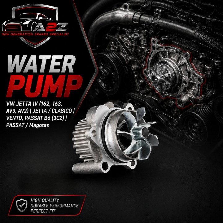 Water Pump WP6003 038121011JX Compatible With VW JETTA IV (162, 163, AV3, AV2) | JETTA / CLASICO | VENTO, PASSAT B6 (3C2) | PASSAT / Magotan (CONTINENTAL)