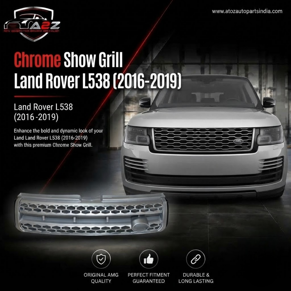 Chrome Show Grill Compatible With RANGE ROVER EVOQUE L538 Land Rover L538 (2016-19) Tag 34